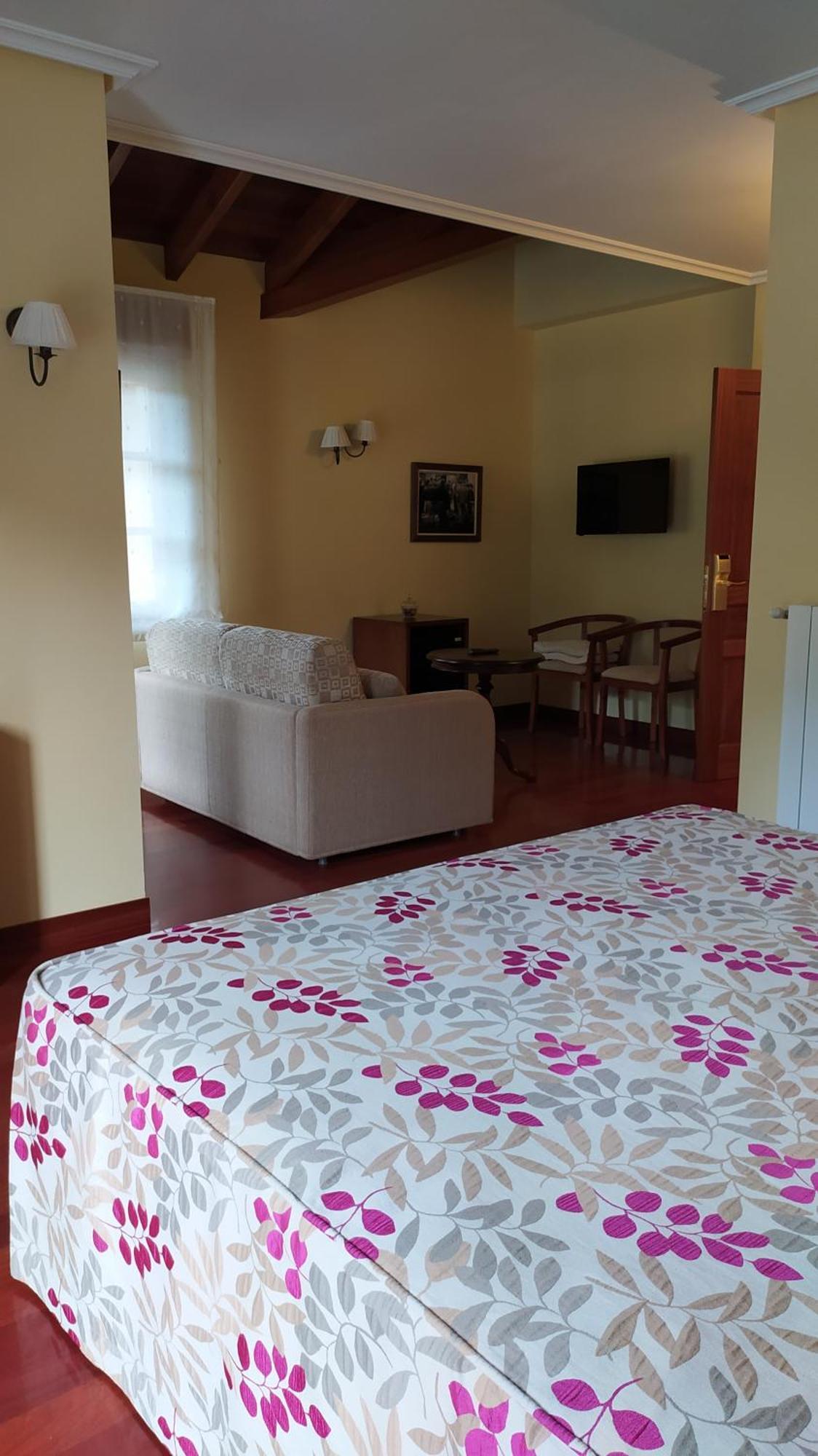 Hotel Valle Las Luinas Soto de Luiña Oda fotoğraf